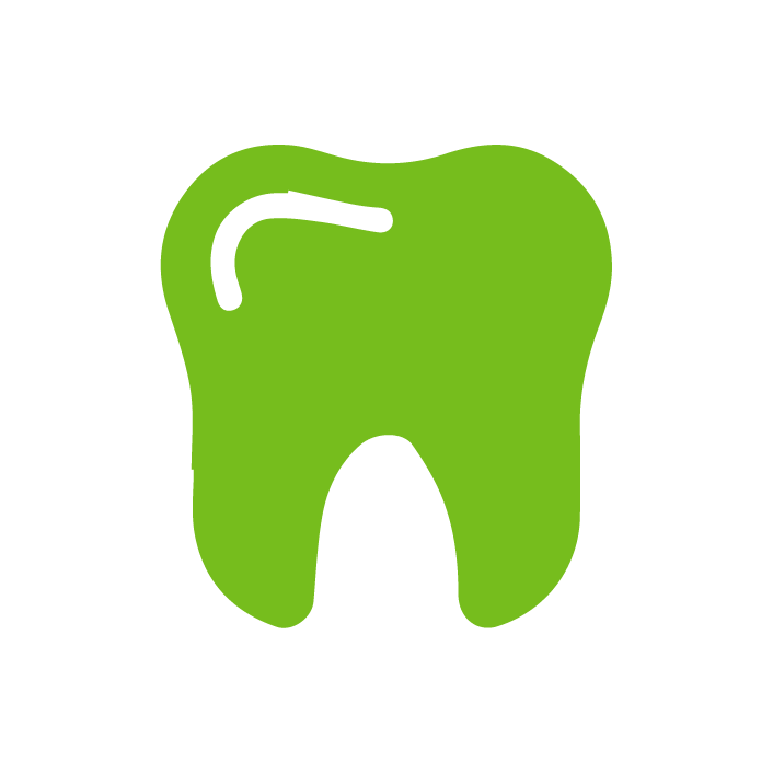 light green tooth icon