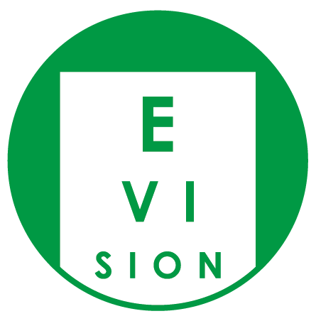 dark green icon with white vision board icon