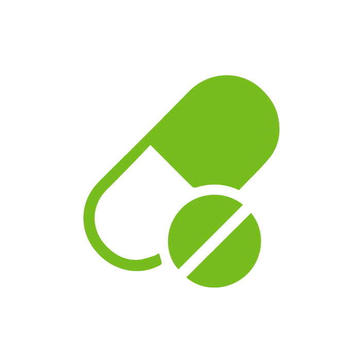 light green pill icon